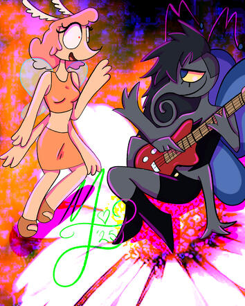 Violet and Zoey (Pastelkittypup)